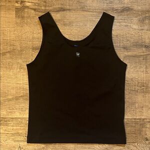 GAP/ YZY Black Sleeveless Top
